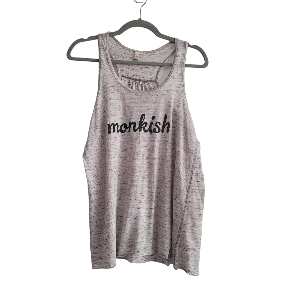 MONKISH Brewing Co. Oatmeal Tank Top Sleeveless Shirt